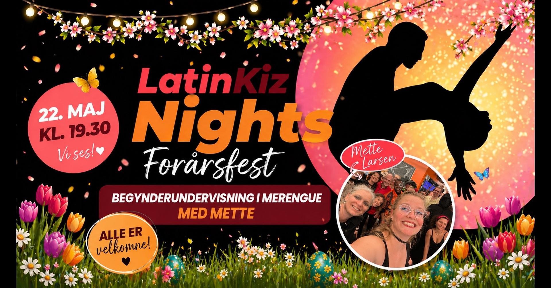 LatinKiz Night Intro workshop & danseaften i Roskilde