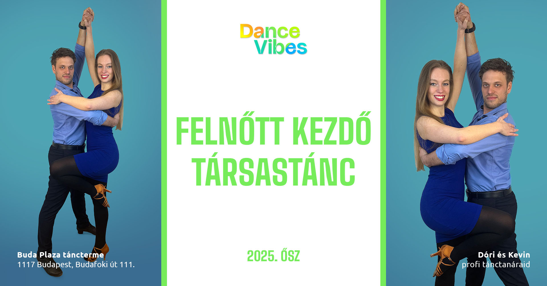 KEZDŐ TÁRSASTÁNC TANFOLYAM
