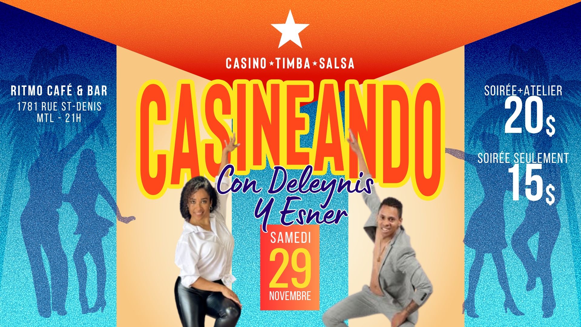 Casineando con Deleynis y Esner - Soirée dansante