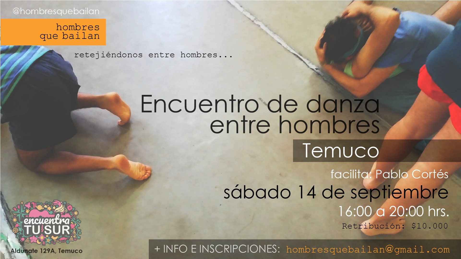 Encuentro de danza entre hombres (TEMUCO)