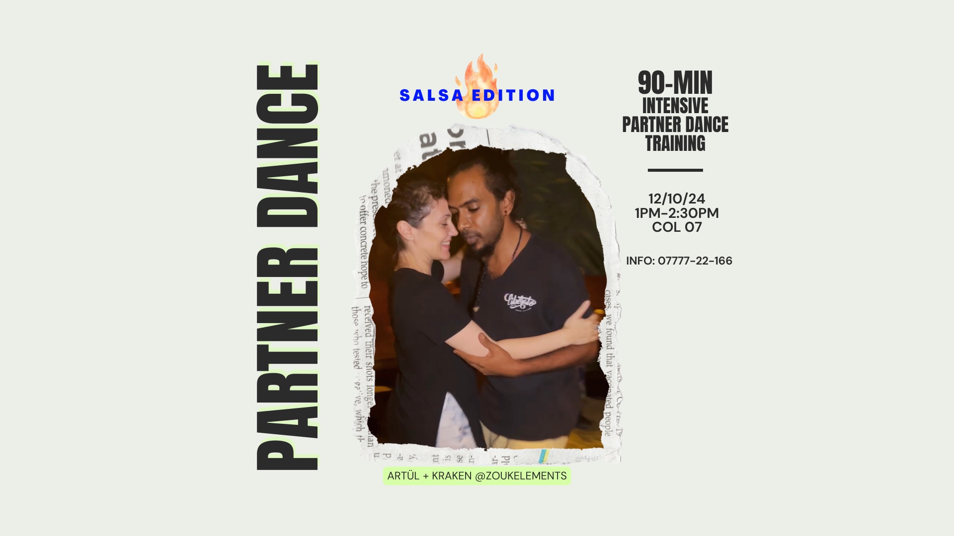 6th Intensive Partner Dance Training