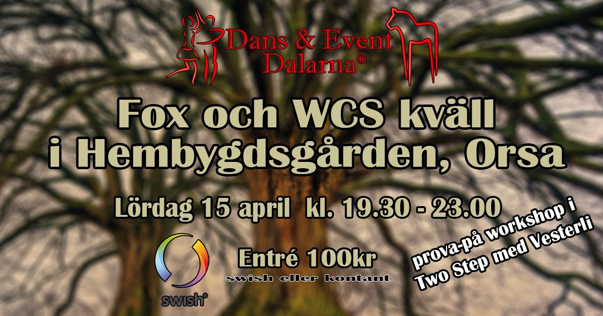 Fox och WCS kväll