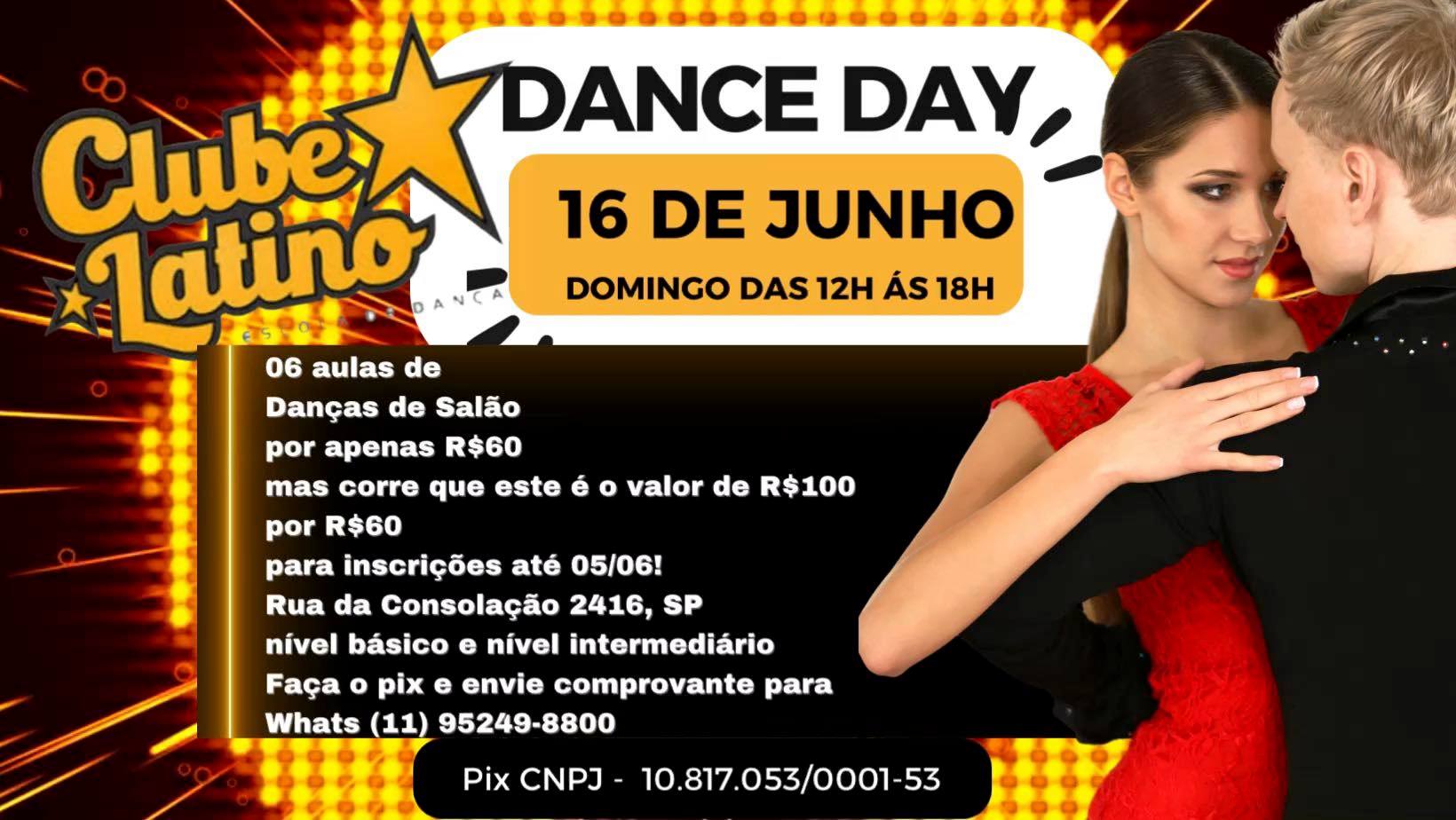 Dance Day Clube Latino Junho 2024