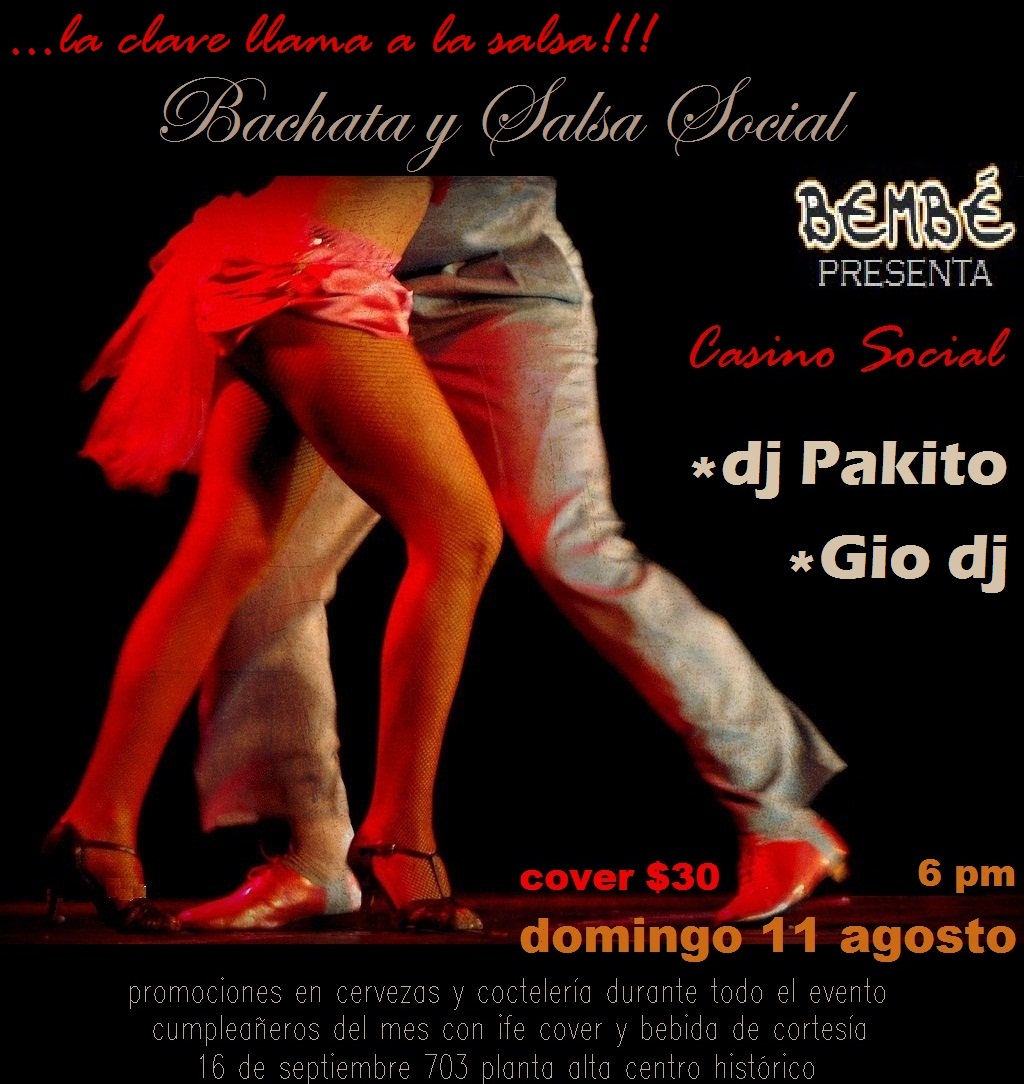 CASINO SOCIAL...LA CLAVE LLAMA A LA SALSA!!!!!