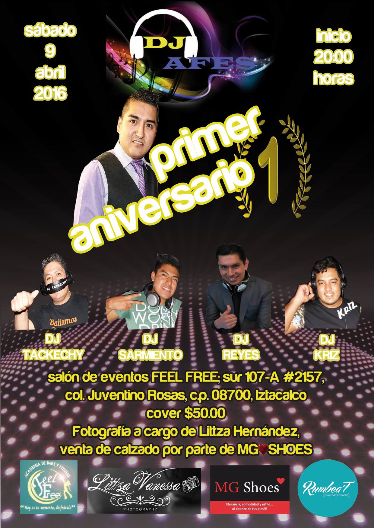 1er. Gran Aniversario DJ AFES