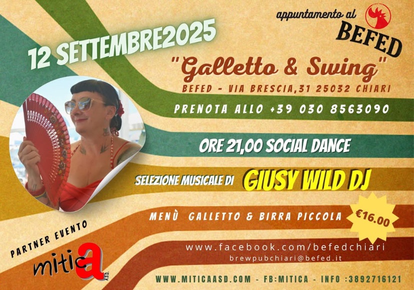 In the Swing al Befed di Chiari