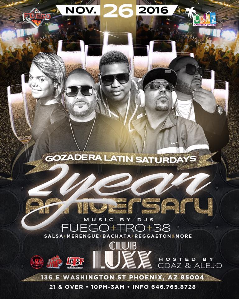 Gozadera Latin Saturdays 2nd Year Anniversary