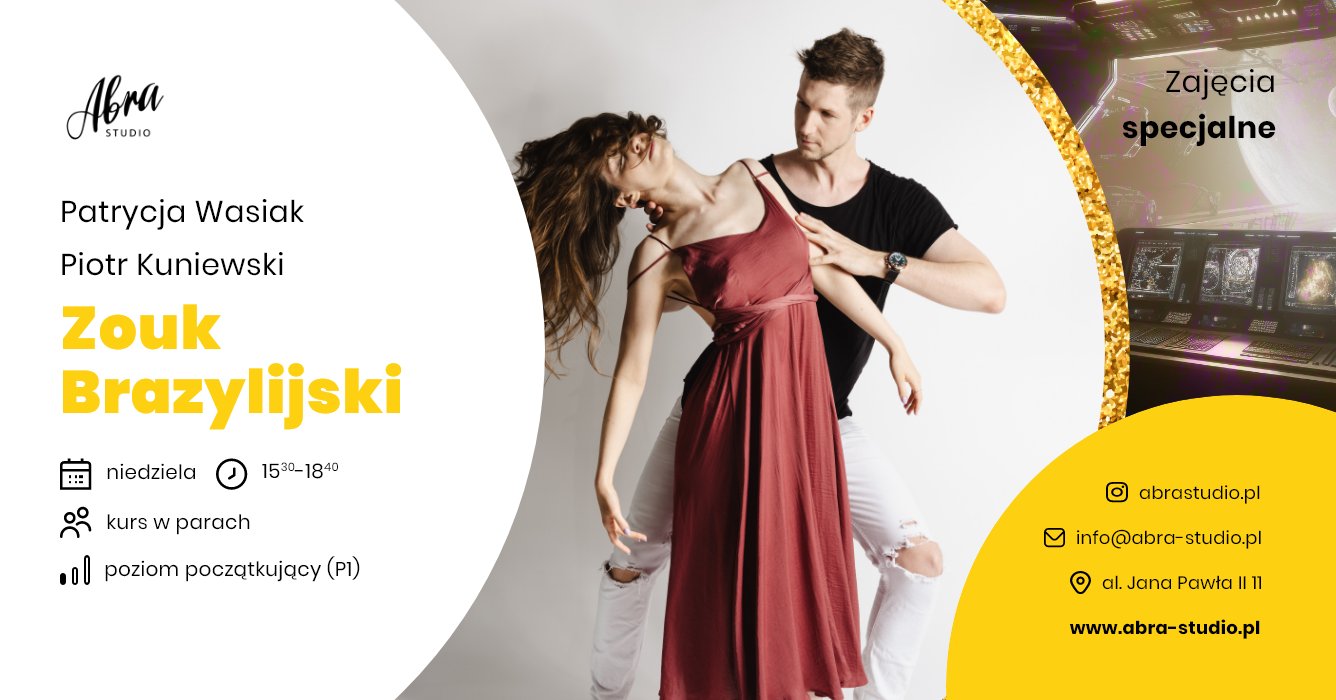 Zouk Brazylijski dla początkujących (P1) z Piotrem i Patrycją 10.03