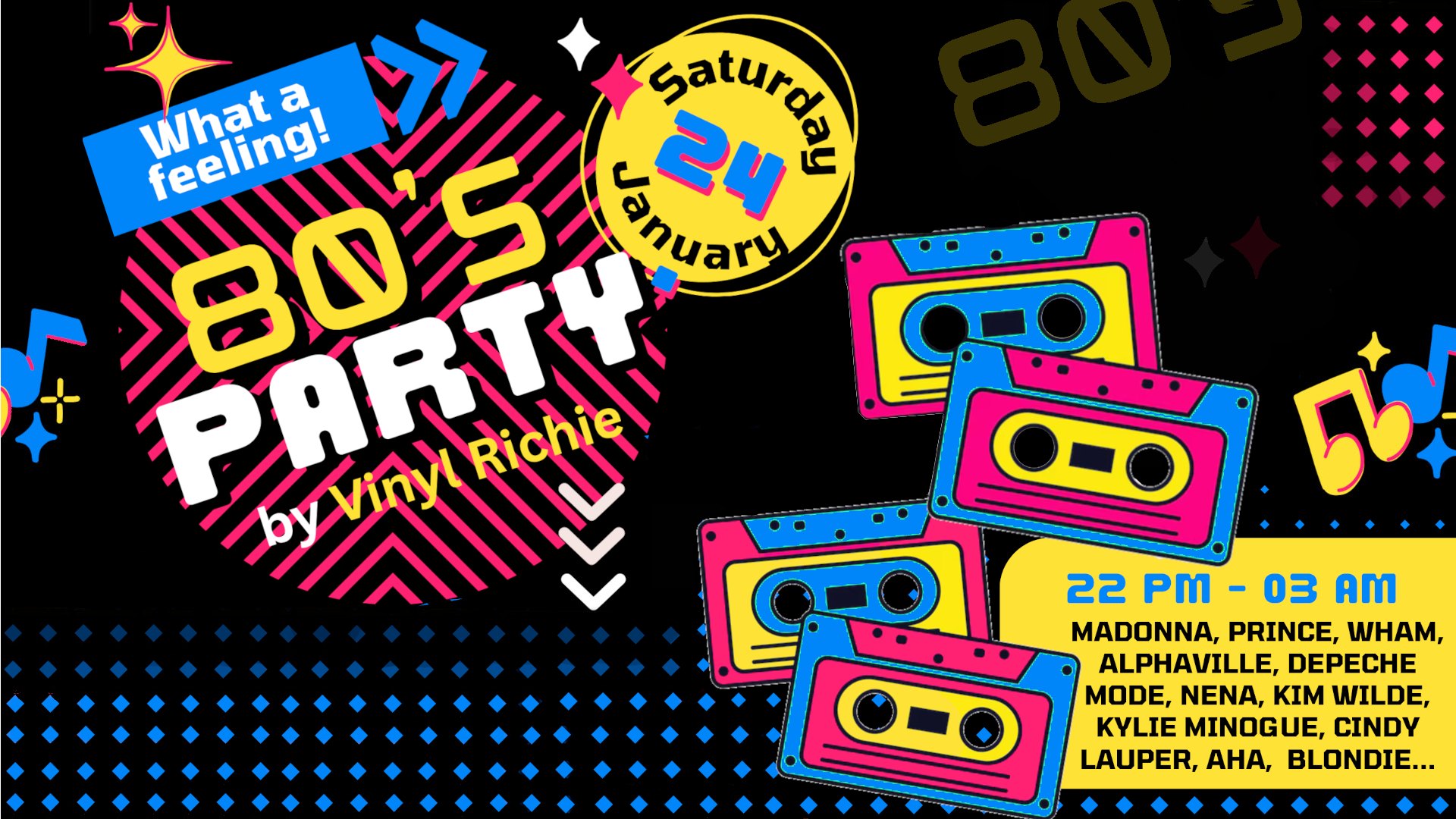 80s PARTY with DJ Vinyl Richie