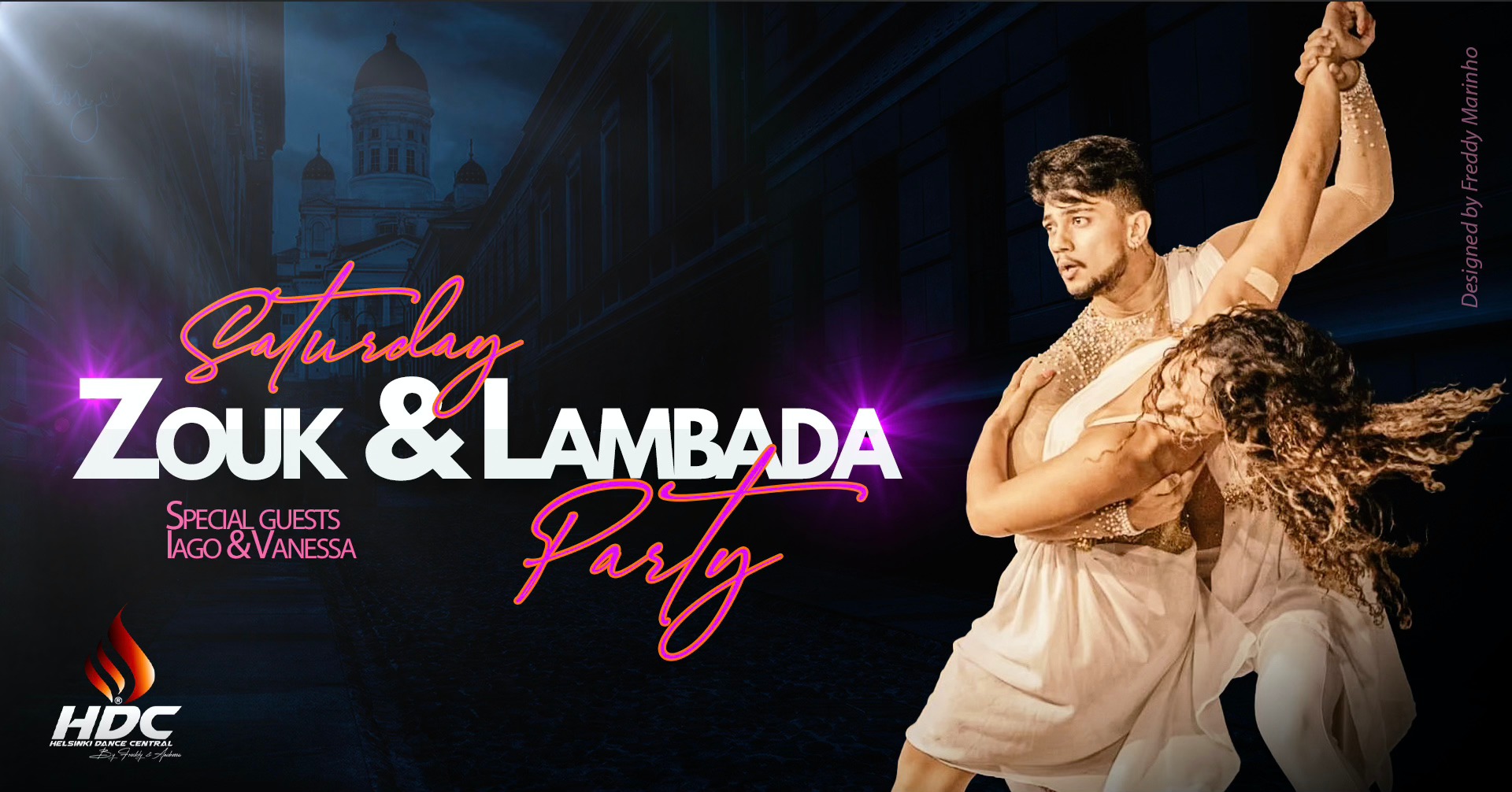 Saturday - Zouk & Lambada Party with guests Iago & Vanessa