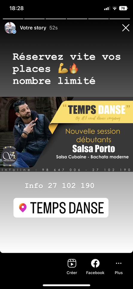 🔥Nouvelle session salsa 🔥