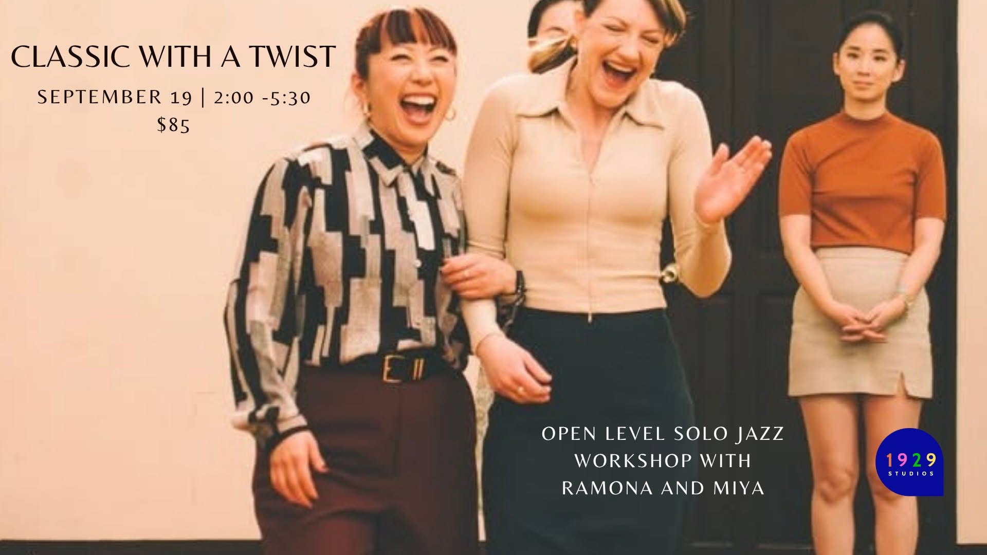 Classic With A Twist - Open Level Solo Jazz Workshop