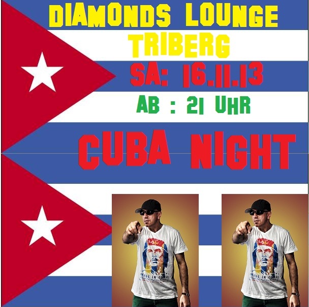 Diamonds present Cuba-Night mit Dj Juan Fazio