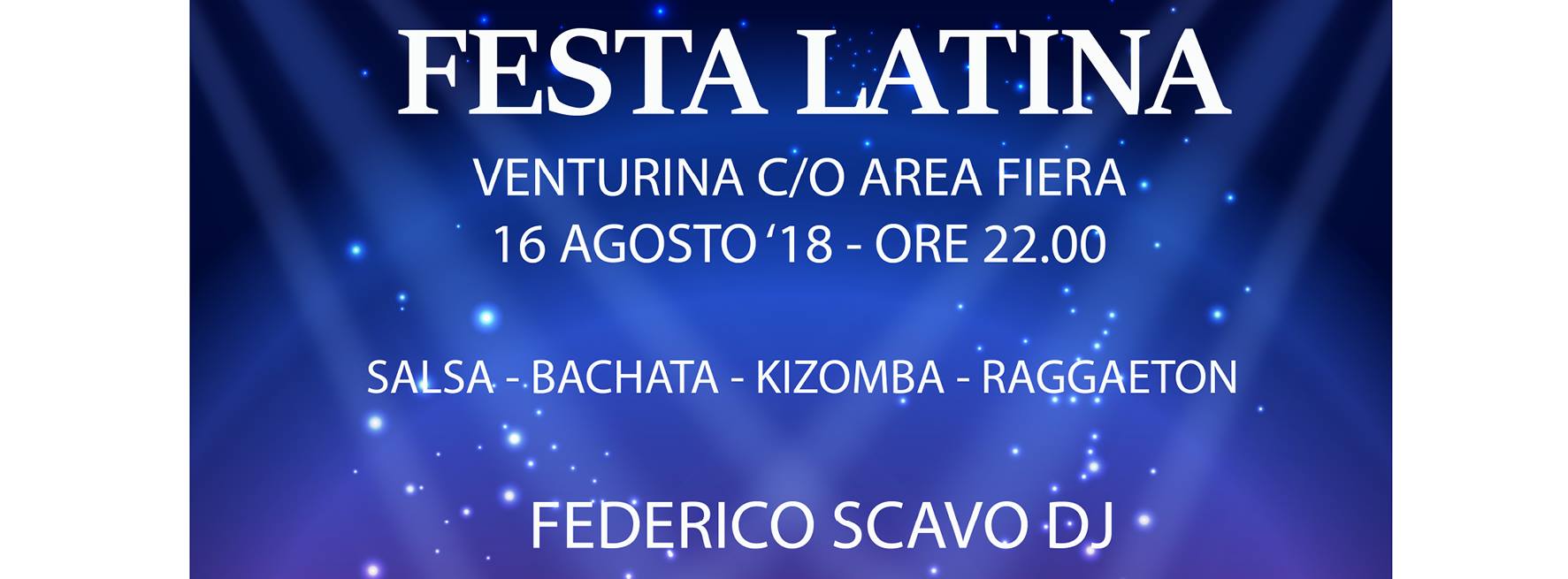 16 08 18 ✦ Festa Latina a Venturina ✦
