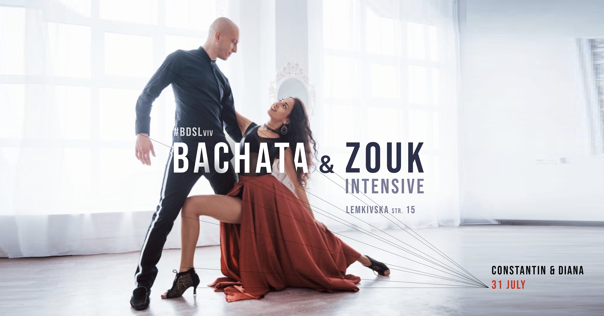 Bachata and Zouk Intensive with Constantin&Diana