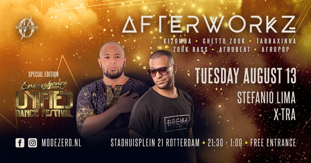 Tuesday Afterworkz Special Luxembourg Unified Dance Festival