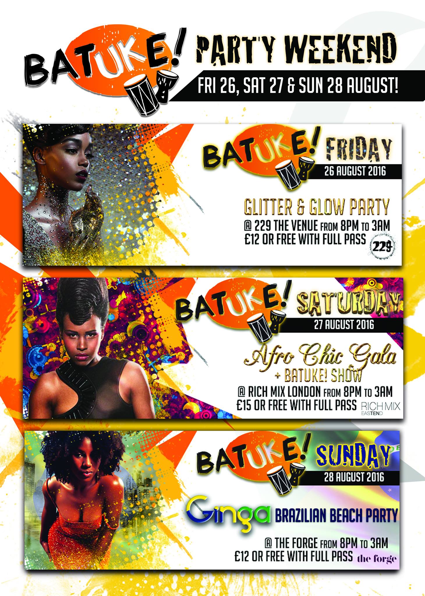 Batuke! Week - London Kizomba and Afrobeats event of the year