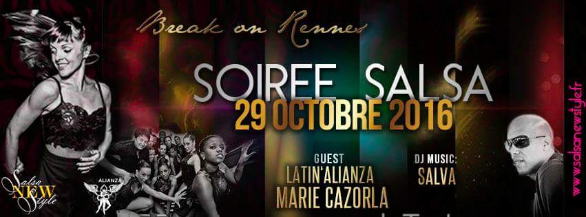 Soirée Salsa Spéciale Guest Marie Cazorla ! (cours + shows)