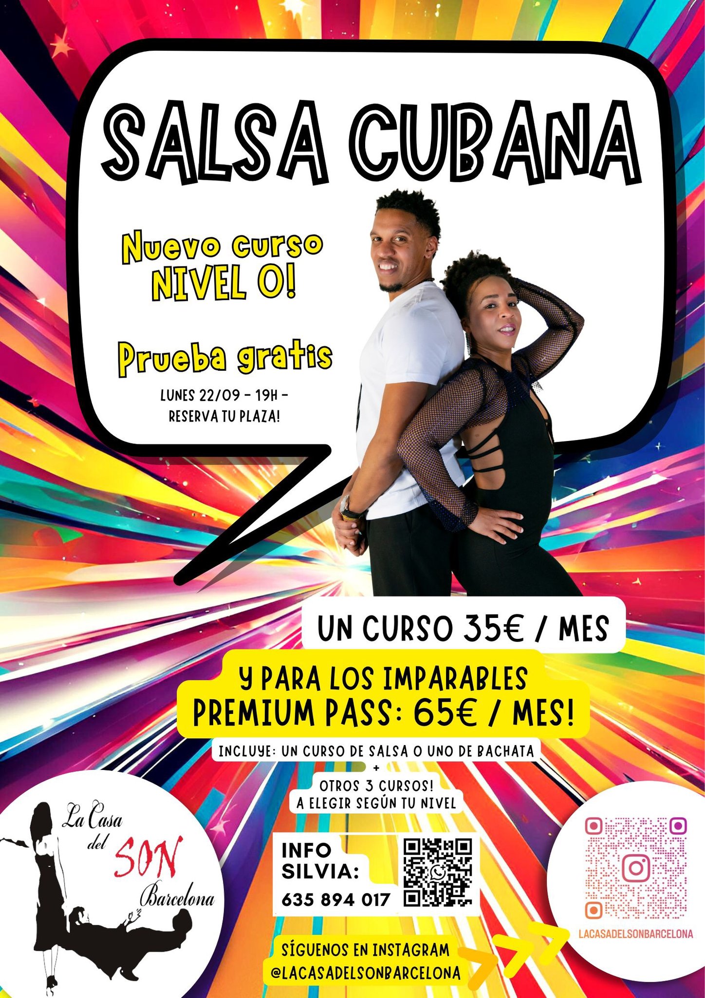 CLASE GRATIS SALSA CUBANA