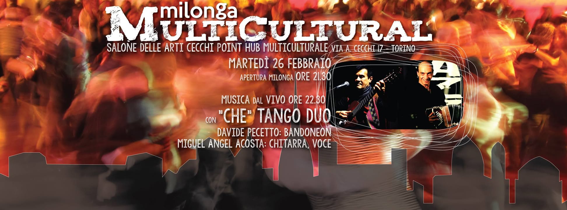 Milonga Multicultural con "CHE" TANGO DUO