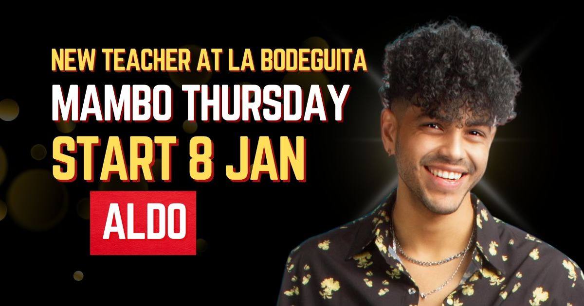 Aldo Mambo Thursday at La Bodeguita