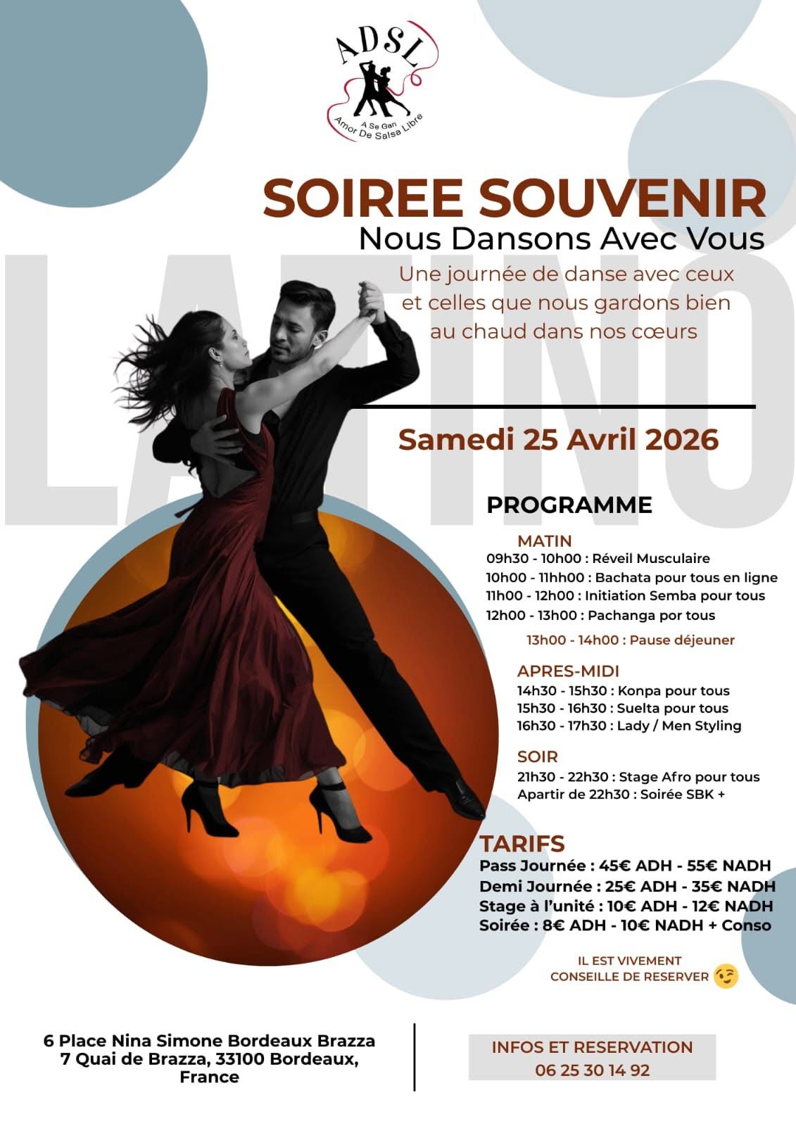 SOIREE SOUVENIR (Nous Dansons Avec Vous)