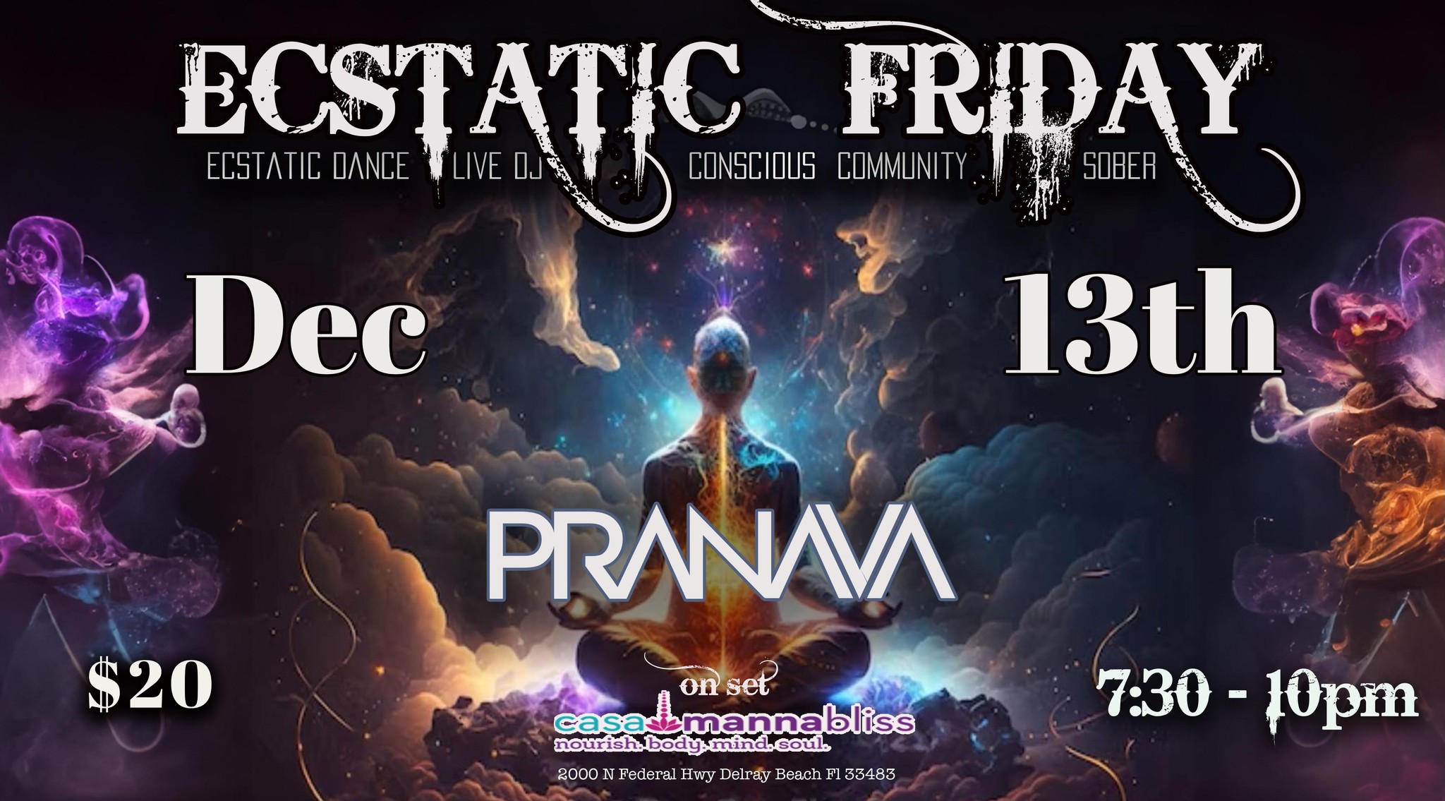 Ecstatic Dance w Live DJ Pranava