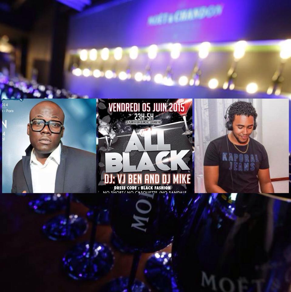 La Soirée ALL BLACK ✚ Vendredi 5 Juin 2015 ✚ Tout est PERMIS!!