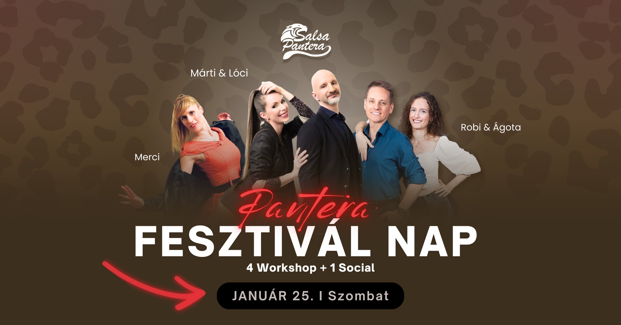 Salsa Pantera Fesztiválnap és Házibuli a MadayArtban