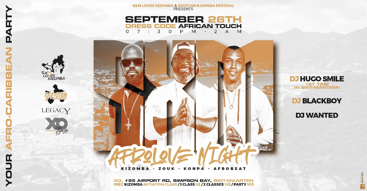 SXM AFROLOVE NIGHT