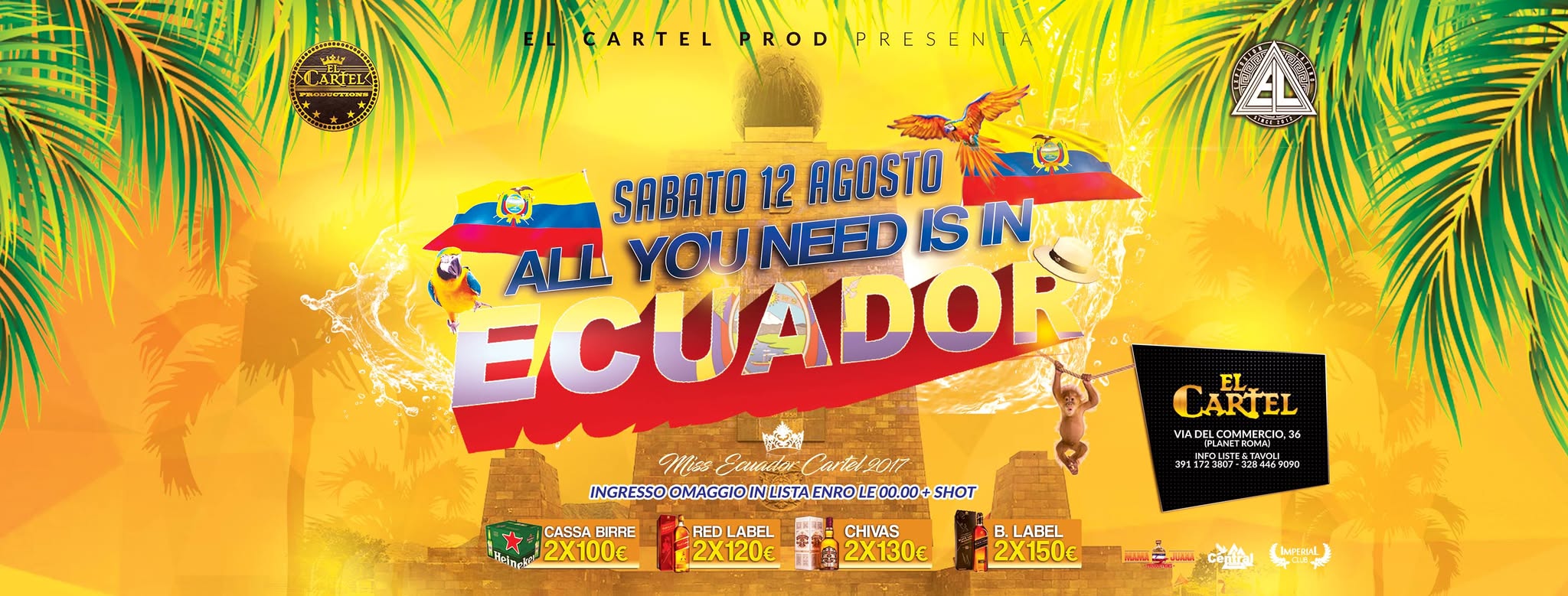 •El Cartel presenta•All You Need is in Ecuador•