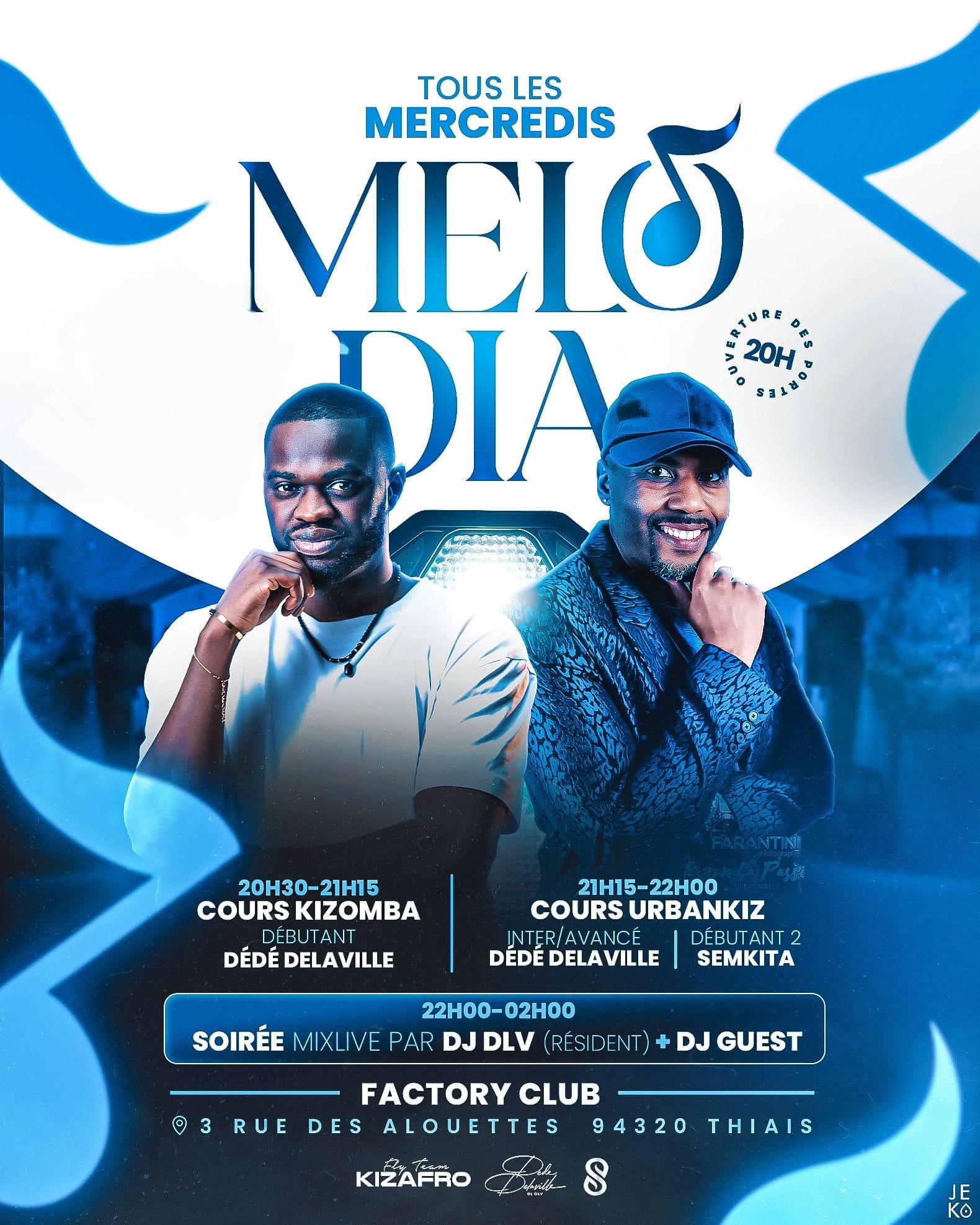 ✨️MÉLODIA - KIZOMBA PARTY✨️ TOUS LES MERCREDIS