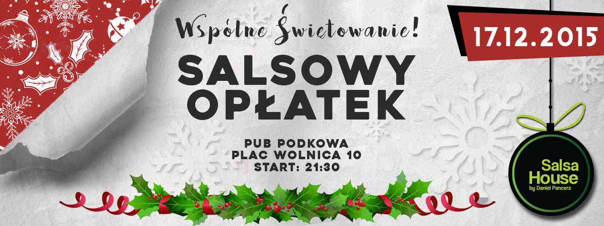 Salsowe spotkanie opłatkowe 17.12.2015