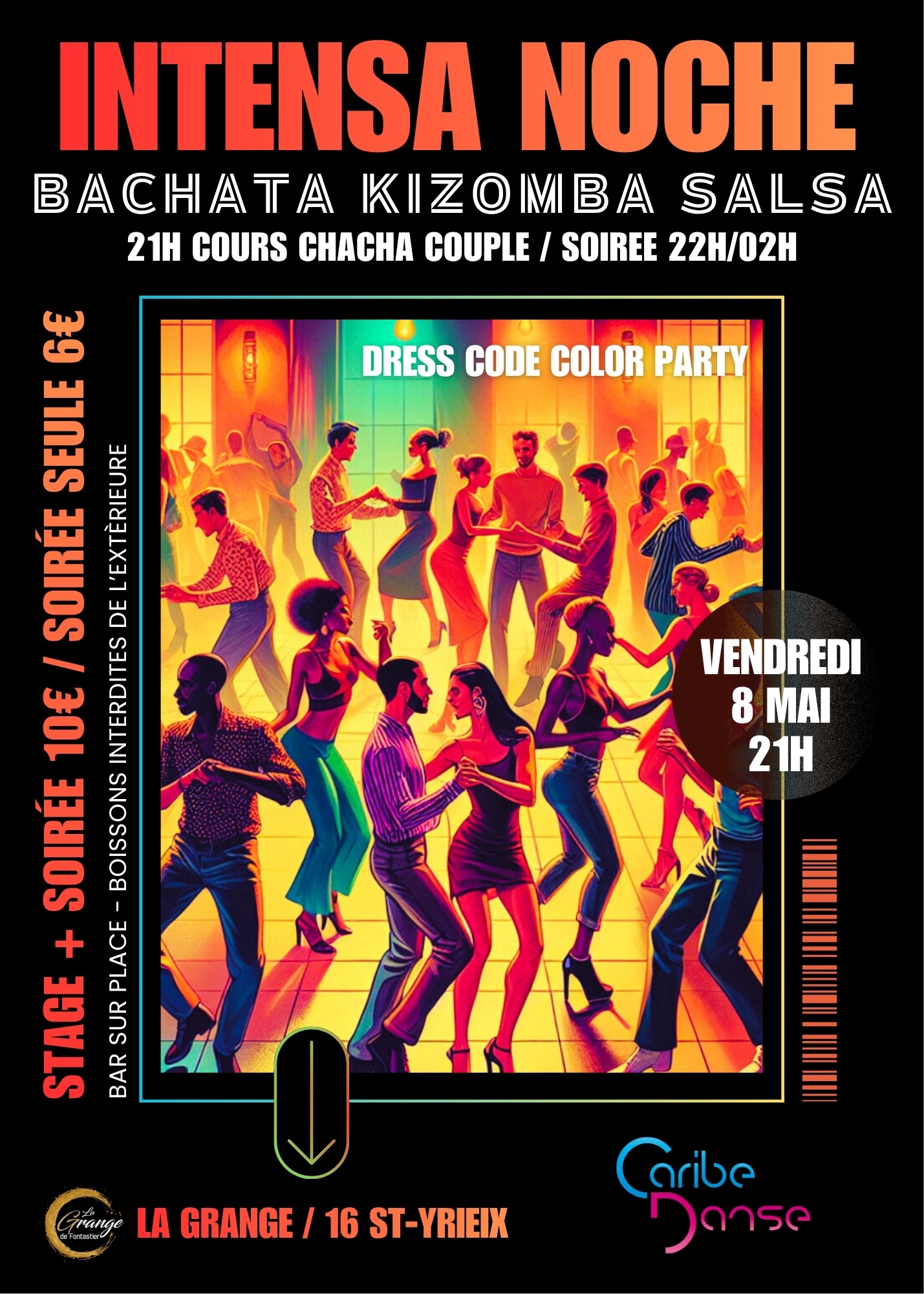 INTENSA NOCHE Bachata Kizomba Salsa