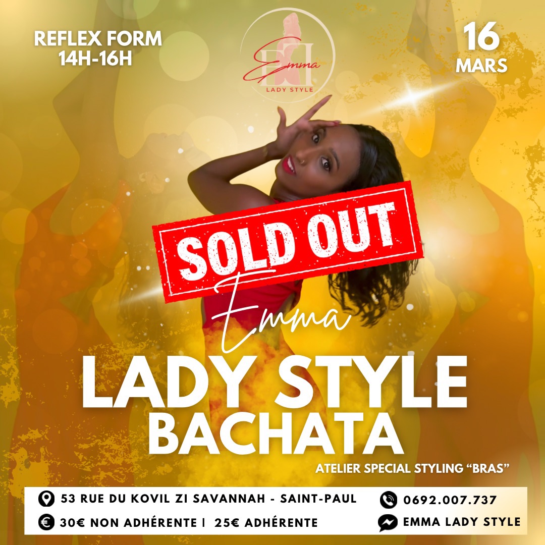 ๐ซ Complet ๐ซ Stage Lady Style BACHATA spรฉcial "styling bras" - DIM 16 Mars