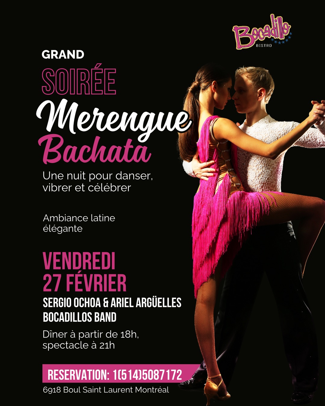 Merengue Bachata Bocadillos band