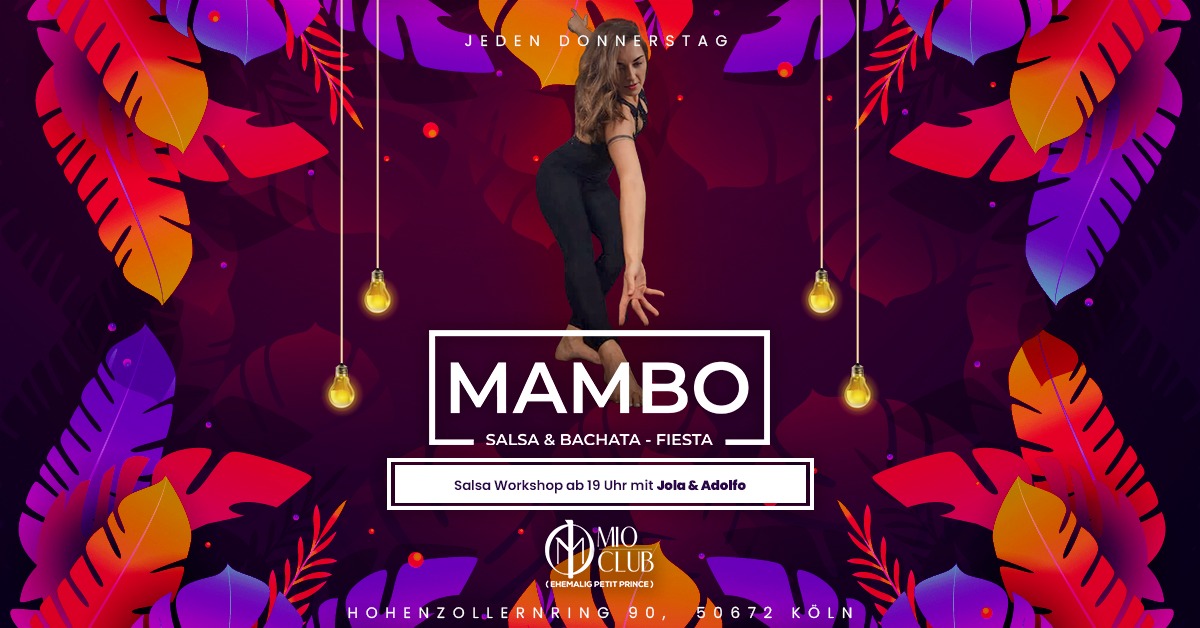 MAMBO - Salsa & Bachata Fiesta - DO 08.06.