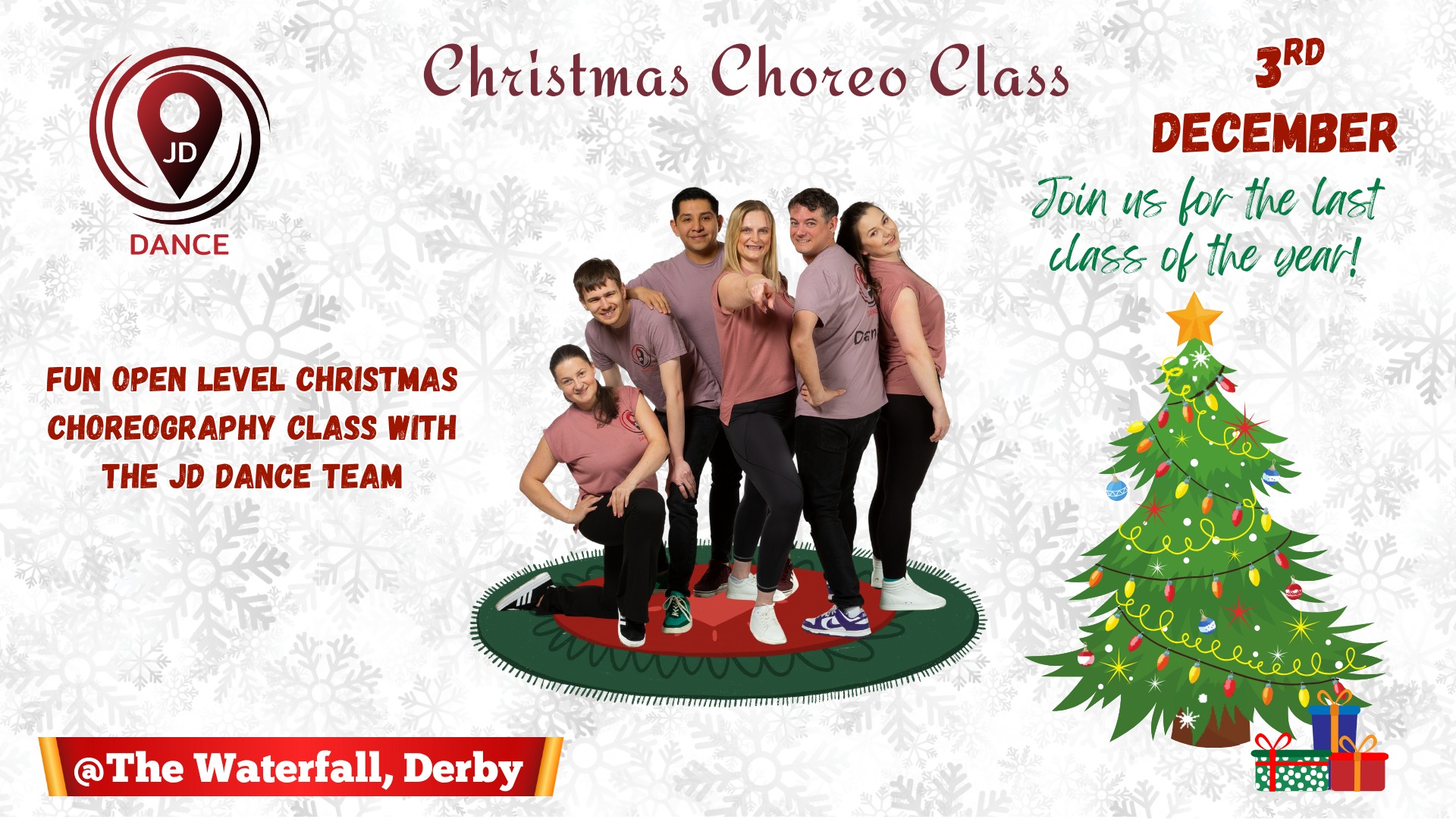 JD Dance Christmas Choreo Class and BSK Social!
