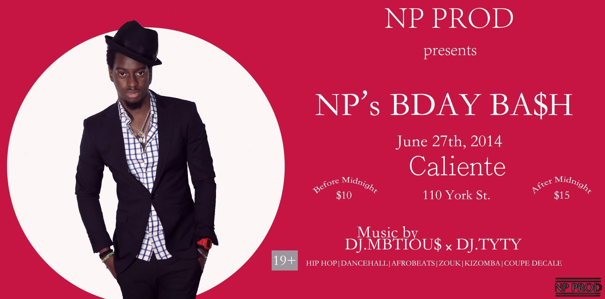 NP's BDAY BA$H