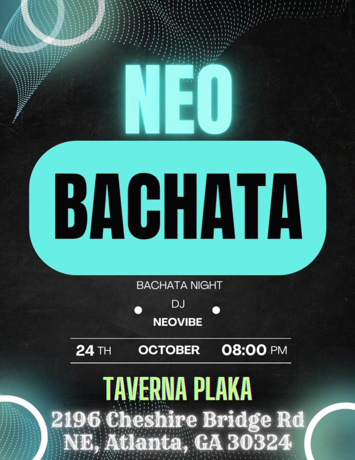 π₯πΆ NeoBachata Night with DJ Neovibe at Taverna Plaka! πΆπ₯