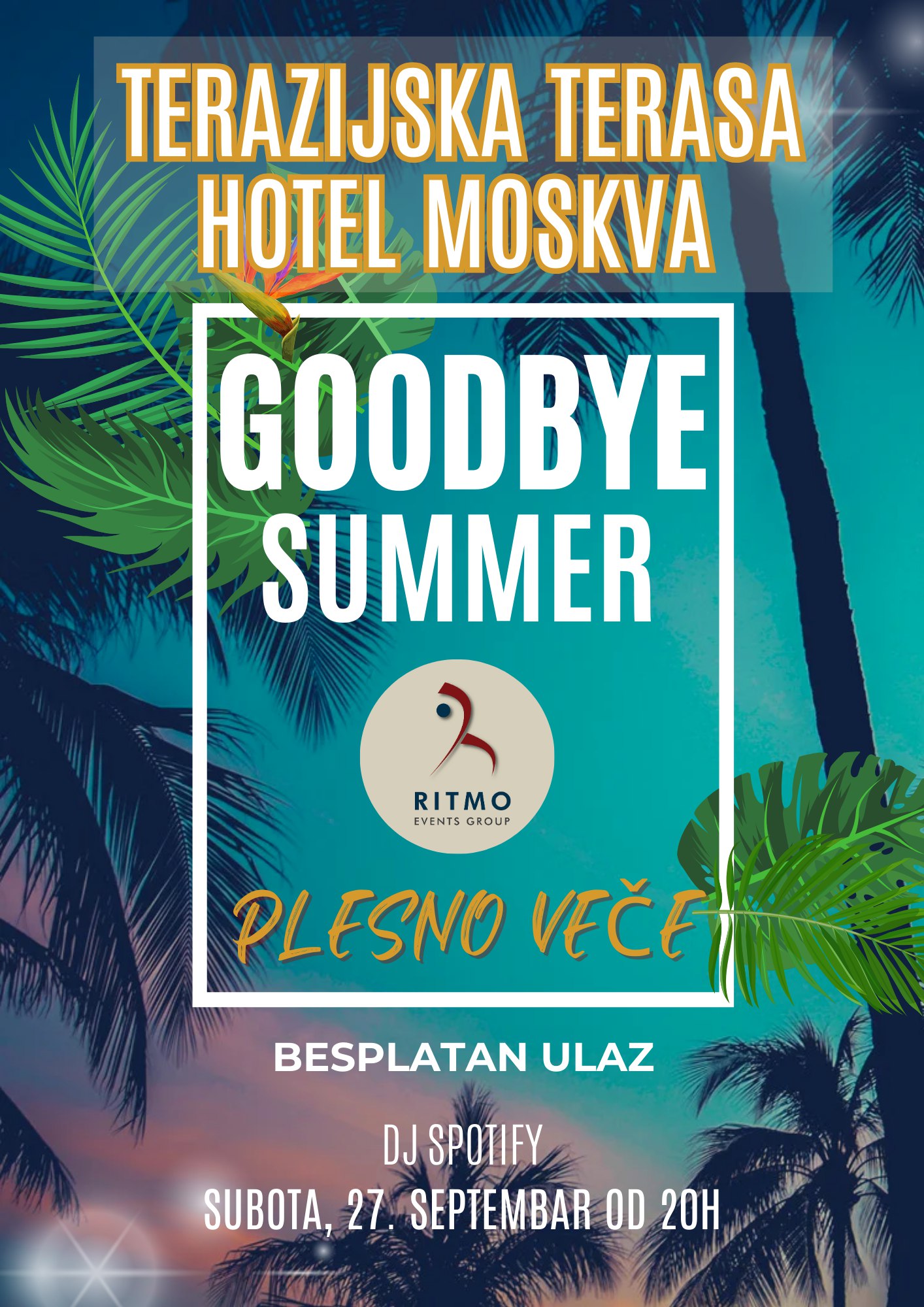 Plesno veče hotel Moskva
