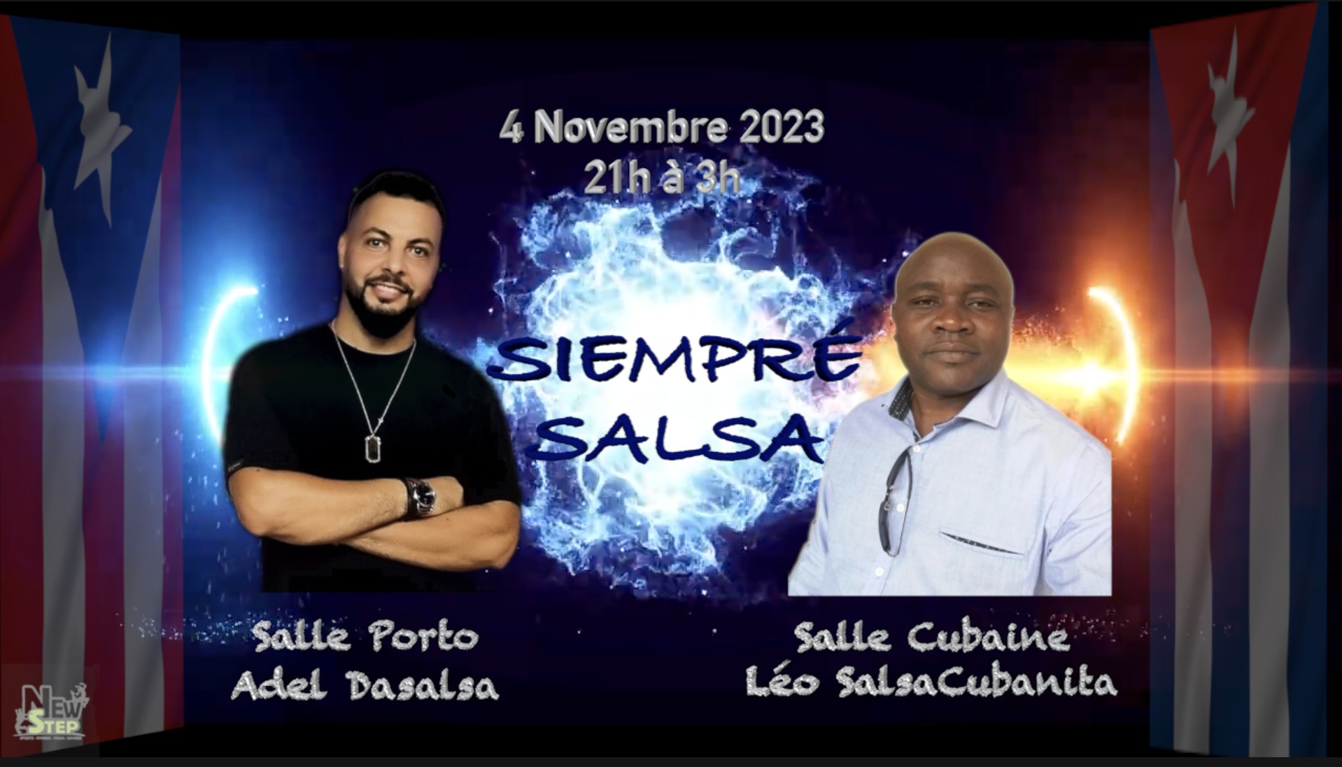Soirée Siempré Salsa 2 Salles 2 Ambiances Cubaine & Portoricaine