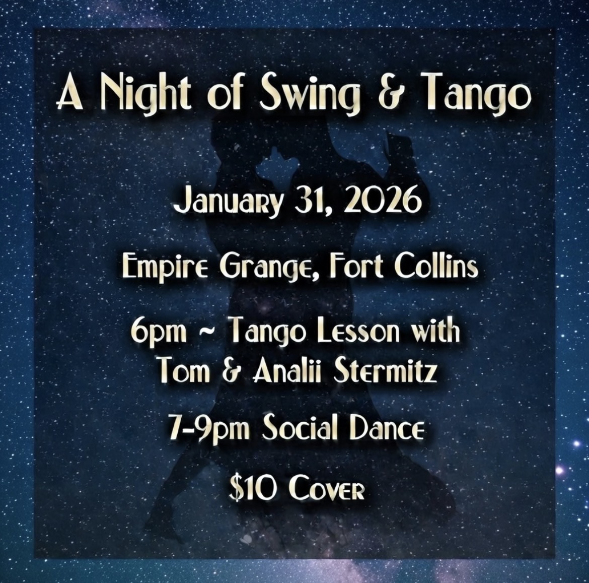 A Night of Swing & Tango