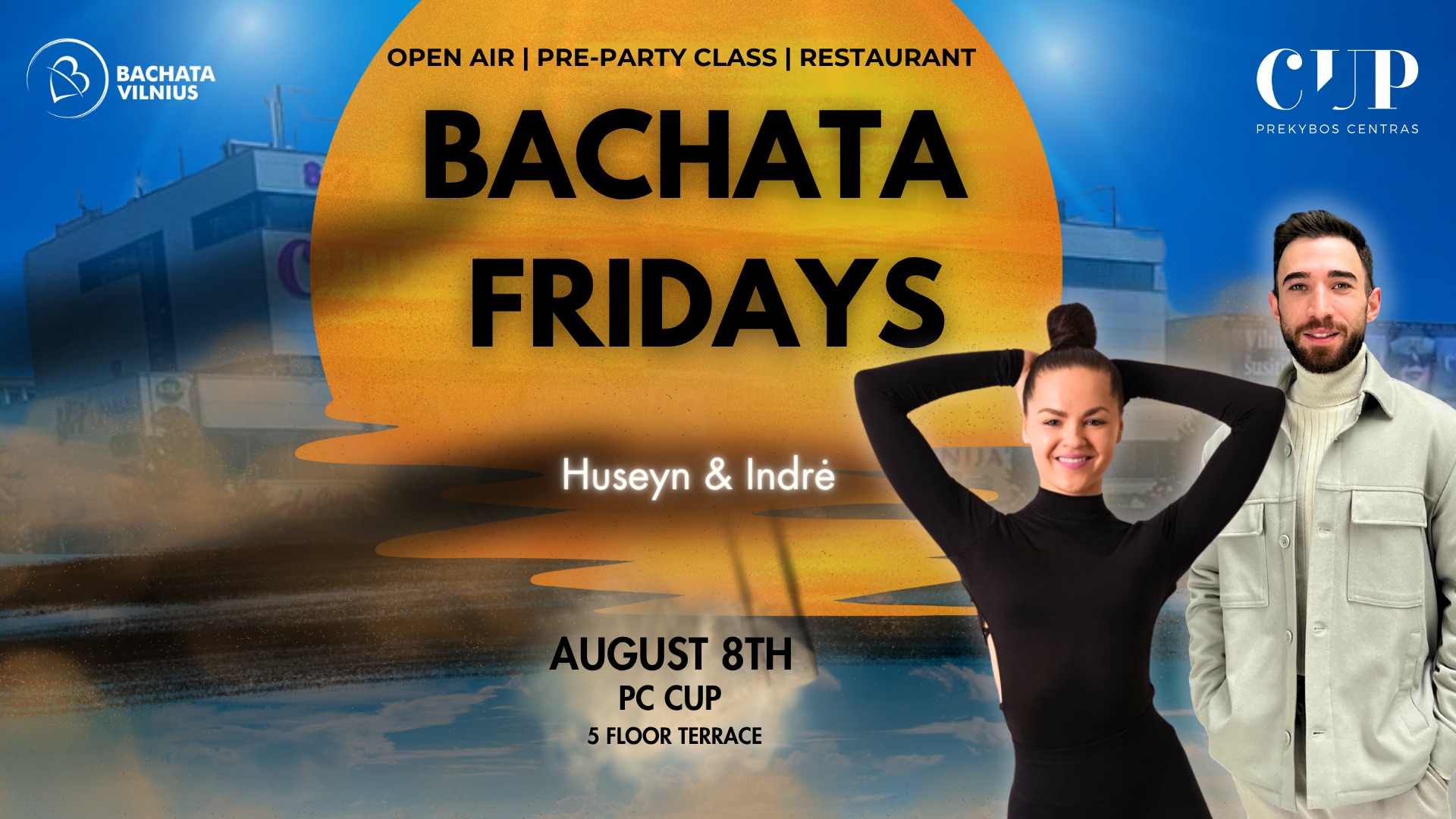 BACHATA FRIDAYS with Indrė & Huseyn💜 PC CUP💜