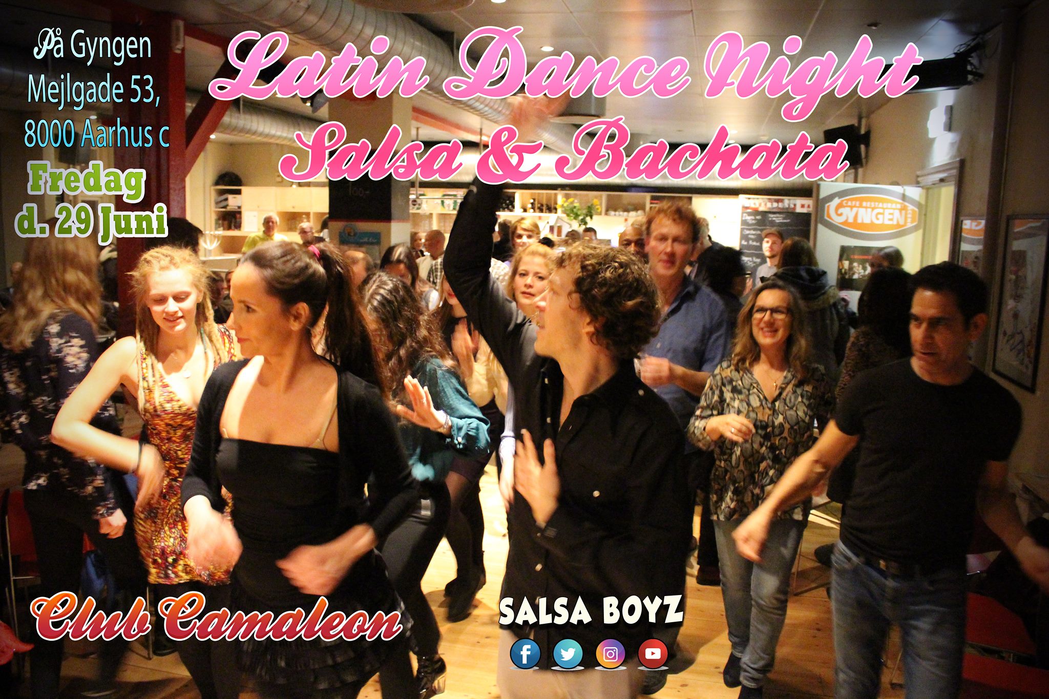 Latin Dance Night (Salsa & Bachata på Gyngen i Aarhus)