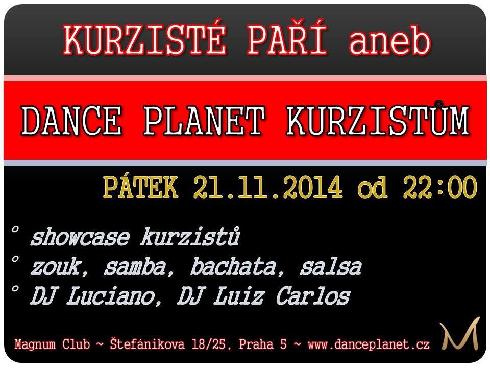 KURZISTÉ PAŘÍ aneb DANCE PLANET KURZISTŮM