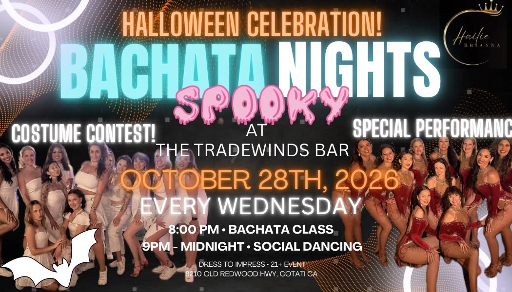 *HALLOWEEN* BACHATA NIGHT @ TRADEWINDS BAR!