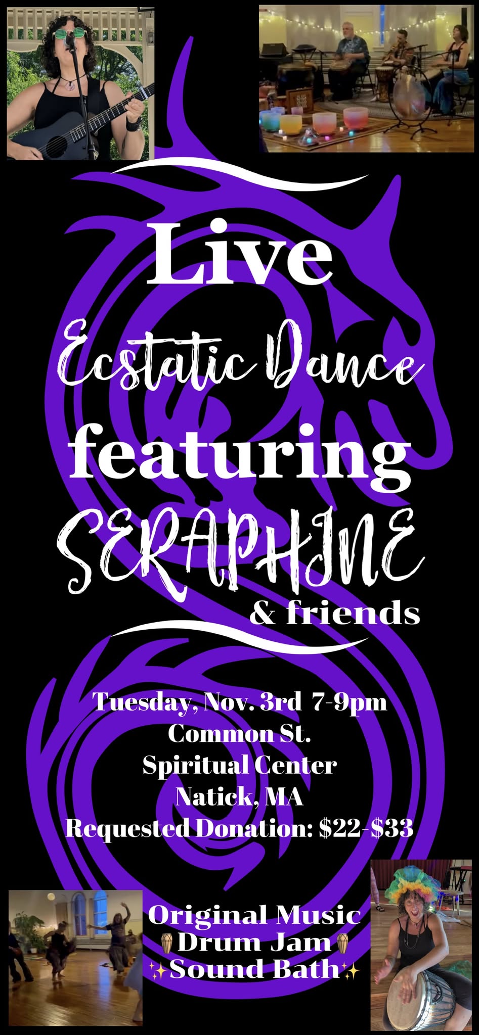 LIVE Ecstatic Dance ft. Seraphine & Friends