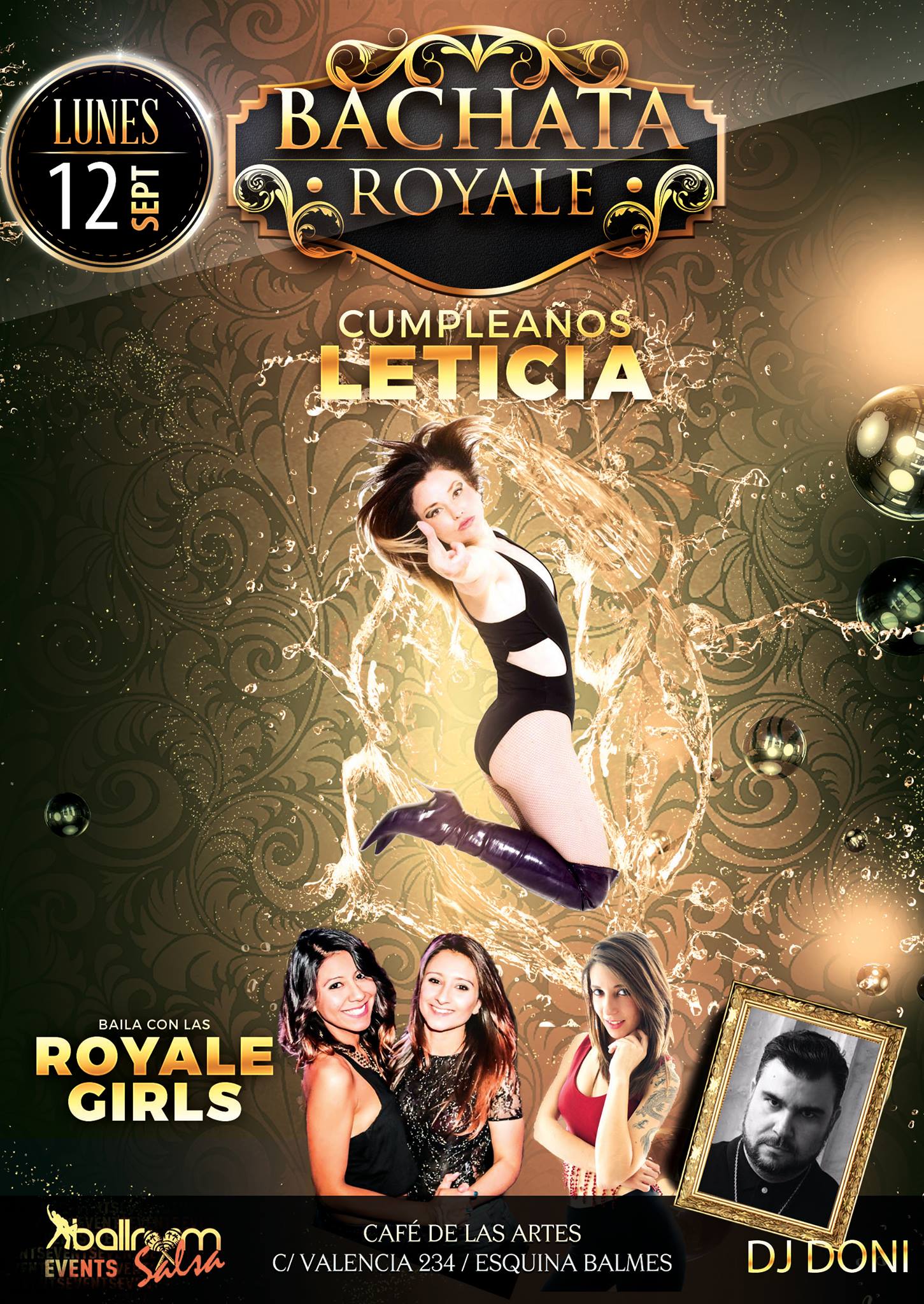 Bachata Royale - Lunes 12 de Septiembre