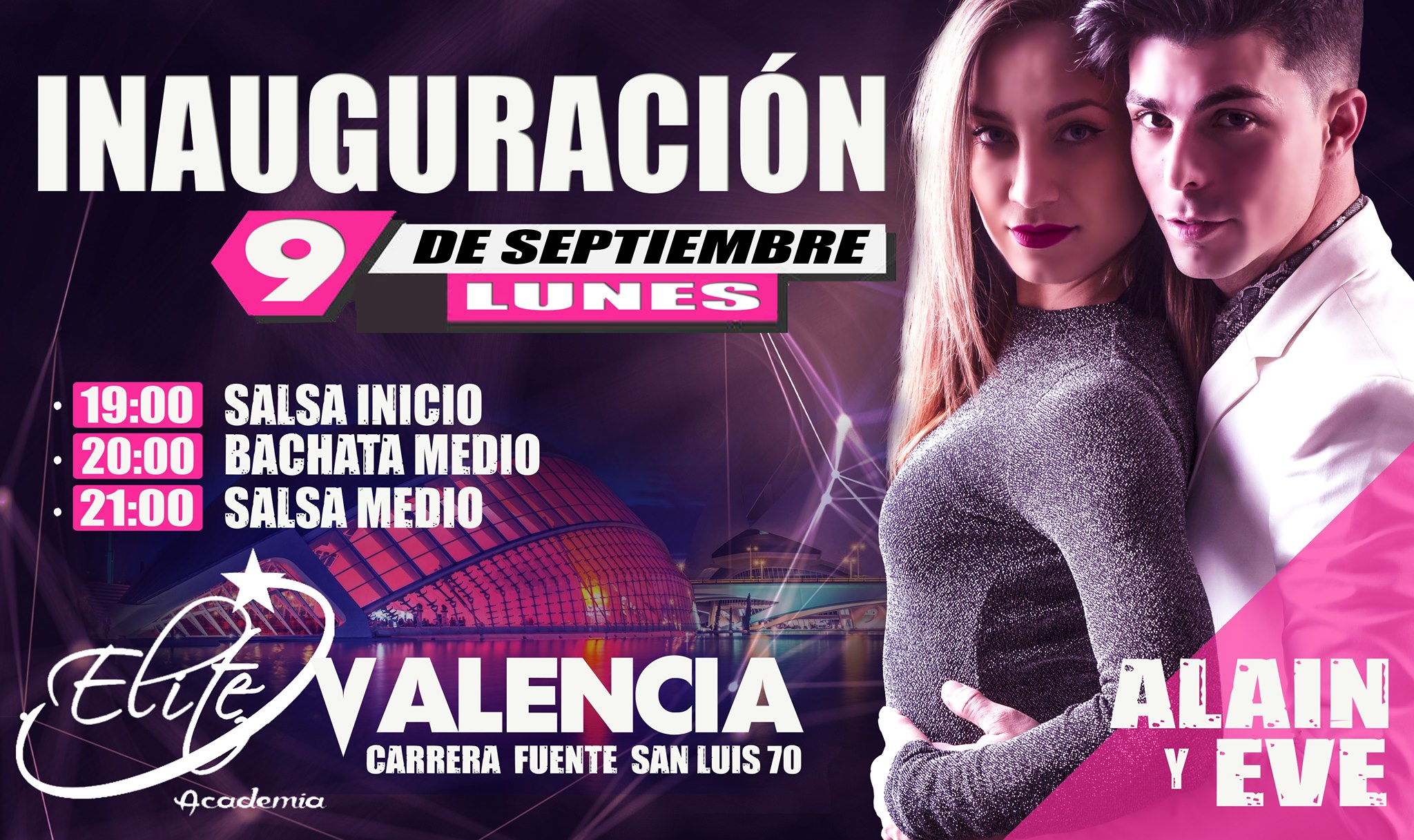 Alain y Eve Inauguracion en Valencia